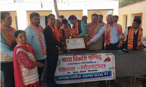 भाव‍िप शाखा भोजरास का संस्कार प्रकल्प कार्यक्रम, बालिका आत्मरक्षा और कुटुंब प्रबोधन पर व्याख्यान