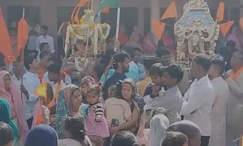 मांडल में विराट हिंदू सम्मेलन, शोभायात्रा व धर्मसभा का आयोजन