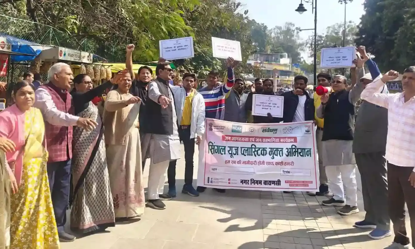 पर्यावरण का शंखनाद: विरासत बचाओपॉलिथीन हटाओ,  के संकल्प से गूँजा बौद्ध मंदिर