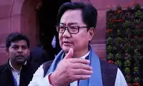 अगर संसद में चर्चा नहीं हुई तो विपक्ष को होगा नुकसान, रिजिजू ने कांग्रेस पर साधा करारा हमला