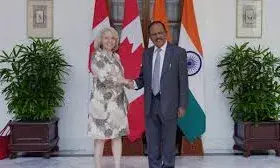 कनाडा से रिश्ते सुधारने की दिशा में महत्वपूर्ण कदम, एनएसए अजीत डोभाल ने कनाडा में उच्च स्तरीय बैठकें की