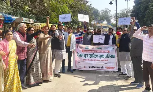 पर्यावरण का शंखनाद: विरासत बचाओपॉलिथीन हटाओ,  के संकल्प से गूँजा बौद्ध मंदिर