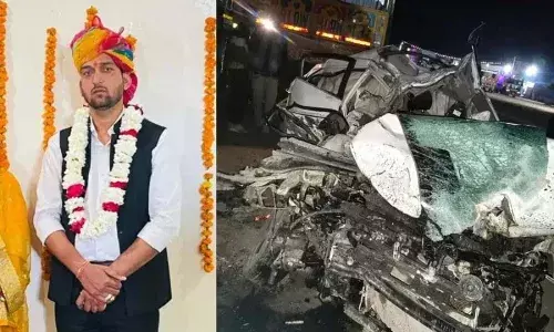 ट्रेलर चालक की लापरवाही से कार सवार युवक की मौत