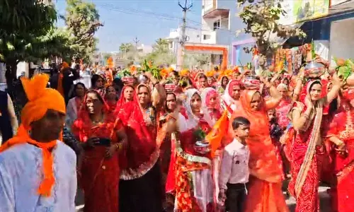 सुभाष नगर पूर्व बस्ती में भव्य हिंदू सम्मेलन आयोजित