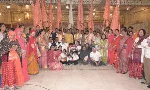 21 श्याम भक्त खाटूधाम के लिए निशान लेकर पदयात्रा पर रवाना