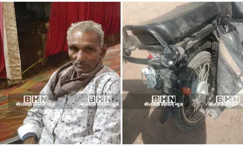 धुलखेड़ा ओवरब्रिज के पास तेज रफ्तार ट्रक ने ली बुजुर्ग की जान, चालक फरार, पुलिस तलाश में