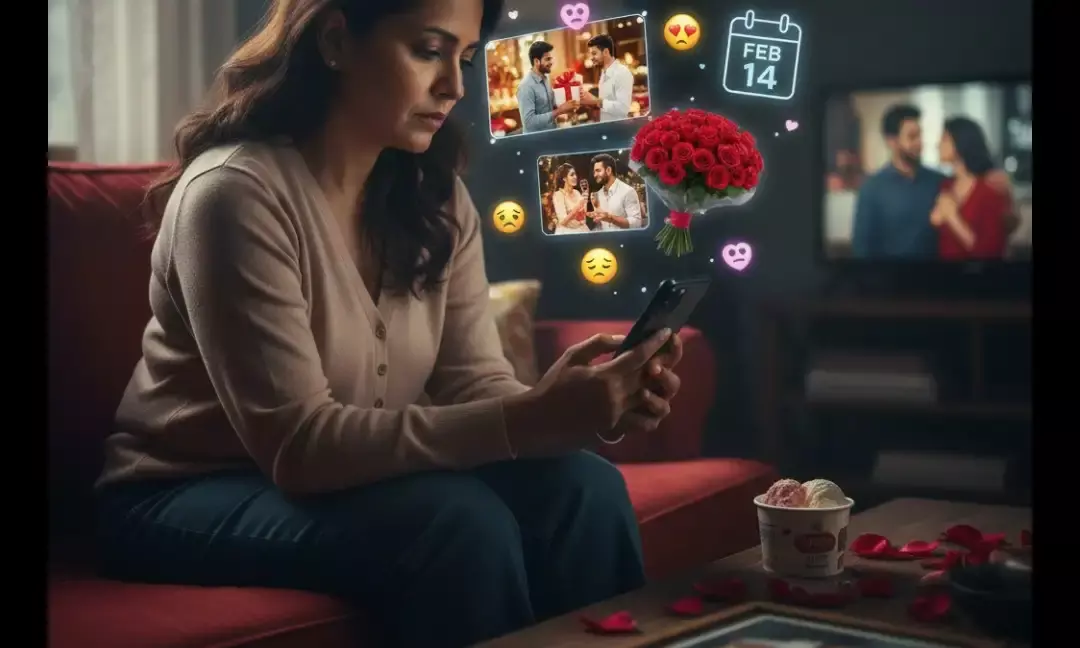 वैलेंटाइन वीक का अज्ञात पहलू: जब मोहब्बत की हवाएं लाती हैं उदासी और अकेलापन!