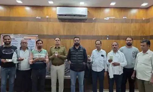 राजस्थान ग्रामीण बैंक ने लगाया नोट मेला: नए नोट बांटे, पुराने बदले