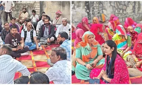 जगदीश सिंह हत्याकांड में गिरफ्तारी की मांग को लेकर मोर्चरी पर दूसरे दिन भी धरना, महिलाएं भी उतरीं मैदान में