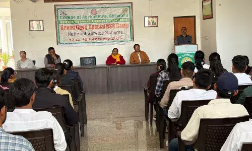 कृषि महाविद्यालय भीलवाड़ा में सात दिवसीय राष्ट्रीय सेवा योजना शिविर शुरू