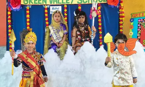 Green Valley School में महाशिवरात्रि उत्साह और श्रद्धा के साथ मनाई