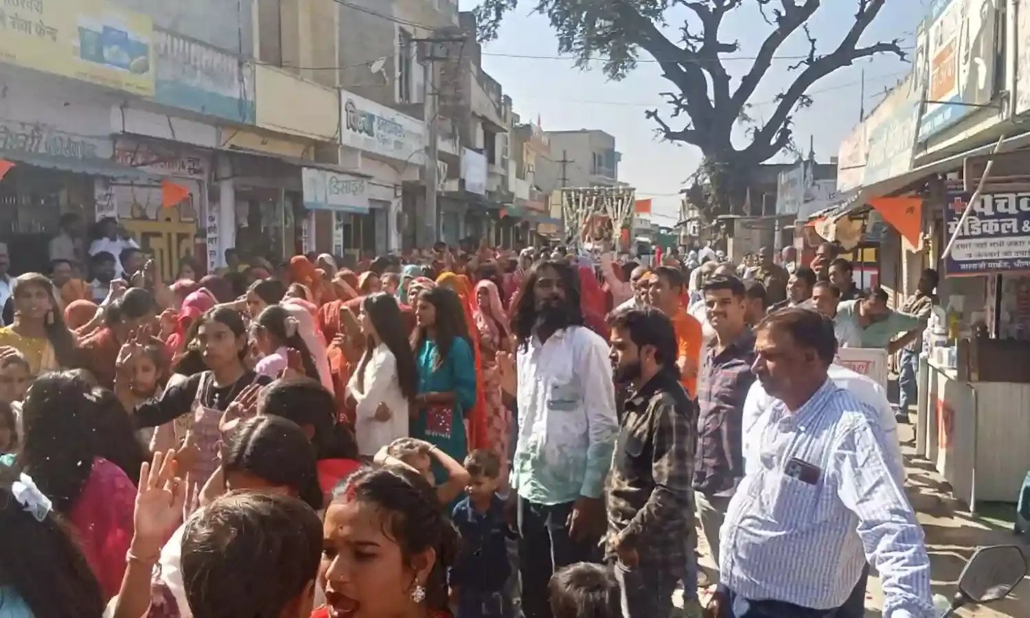 बागोर में महाशिवरात्रि धूमधाम से मनाई, शिव भक्तों ने निकाली शोभा यात्रा