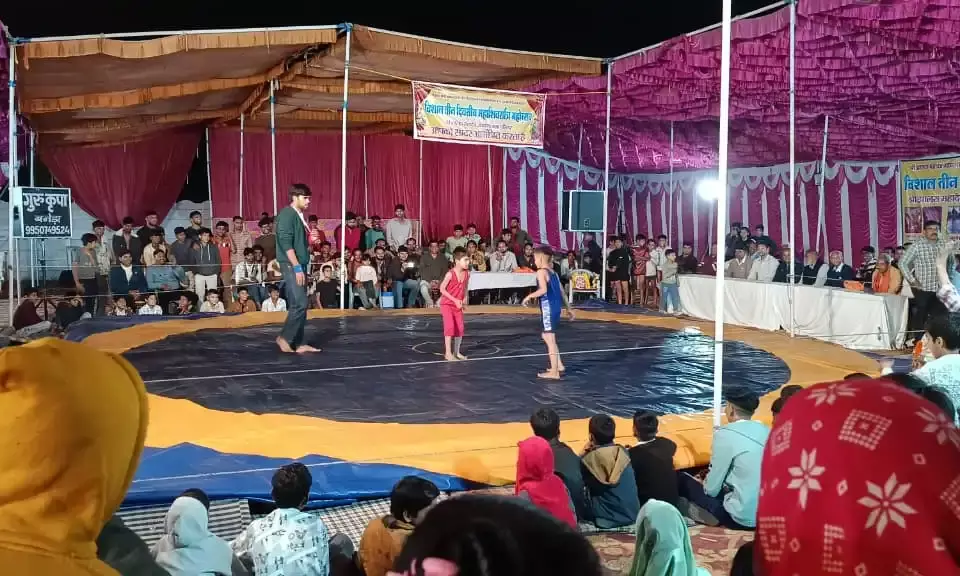 बनेड़ा में महाशिवरात्रि महोत्सव: दूसरे दिन पहलवानों ने दिखाया दम, आज होगा महा आरती और भव्य भजन संध्या