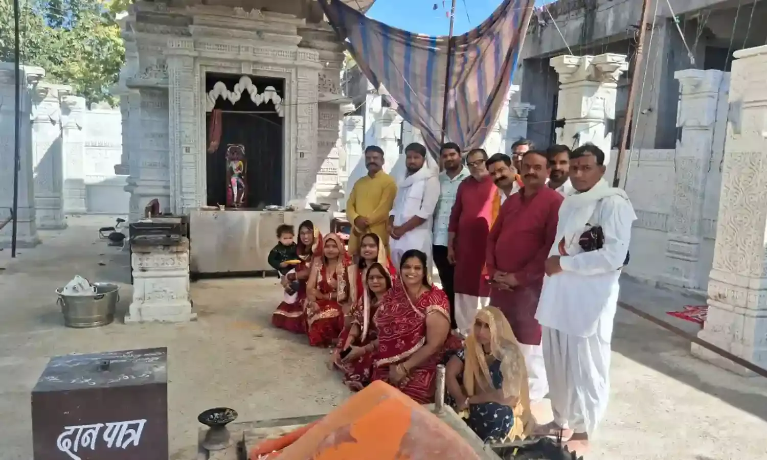 मेवाड़ के सुप्रसिद्ध चंवरा बालाजी धाम में अभिषेक सम्पन्न, आज लगेगा विशाल 56 भोग