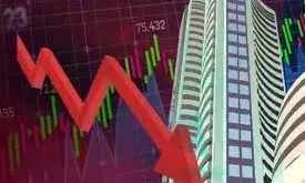 घरेलू शेयर बाजार लाल निशान पर बंद, सेंसेक्स 350 अंक टूटा, निफ्टी 25,400 के नीचे घरेलू शेयर बाजार लाल निशान पर बंद, सेंसेक्स 350 अंक टूटा, निफ्टी 25,400 के नीचे