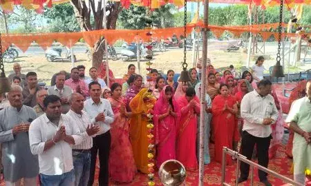 श्री कामधेनु बालाजी के पाटोत्सव पर श्रद्धा के साथ उमड़ी भीड़