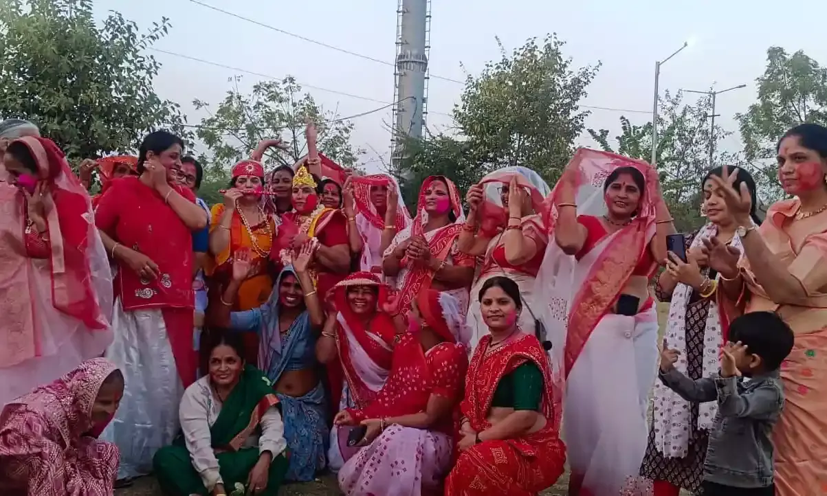 भीलवाड़ा नेहरू विहार 15 नम्बर सेक्टर में फागोत्सव मनाया भीलवाड़ा नेहरू विहार 15 नम्बर सेक्टर में फागोत्सव मनाया