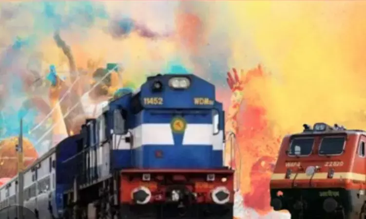 होली पर यात्रियों को रेलवे का बड़ा तोहफा: भीलवाड़ा होकर चलने वाली संतरागाछी-अजमेर स्पेशल अब 30 मार्च तक भरेगी उड़ान