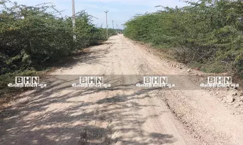 कच्ची सड़क डीएमएफटी योजना में डामरीकरण करने की मांग_