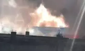 राजस्थान में बंद पड़ी फैक्ट्री में धमाके के बाद भीषण आग, 8 लोग जिंदा जले