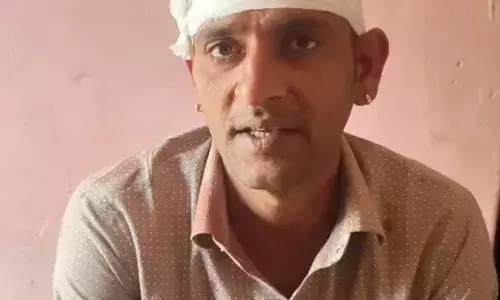 युवक के सिर पर ईंट से हमला, सिर में लगें टांके युवक के सिर पर ईंट से हमला, सिर में लगें टांके