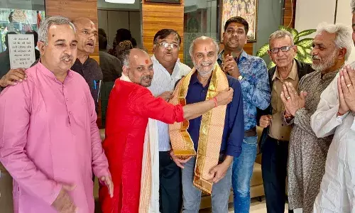 श्री शिव महापुराण कथा आयोजन समिति ने किया विधायक कोठारी का स्वागत