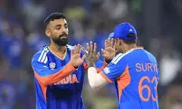 T20 वर्ल्ड कप 2026: शिवम दुबे का तूफान, भारत ने नीदरलैंड्स को रौंदकर अजेय रहते सुपर-8 में मारी एंट्री T20 वर्ल्ड कप 2026: शिवम दुबे का तूफान, भारत ने नीदरलैंड्स को रौंदकर अजेय रहते सुपर-8 में मारी एंट्री