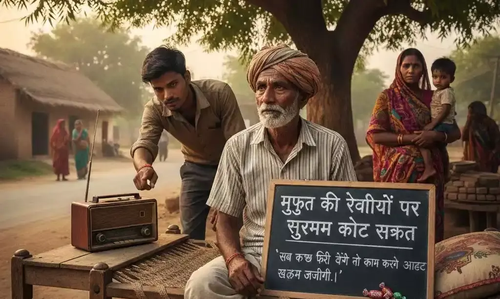 मुफ्त की रेवड़ियों पर सुप्रीम कोर्ट सख्त: कहा- सब कुछ फ्री देंगे तो काम करने की आदत खत्म हो जाएगी