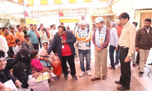 होटल एसोसिएशन उदयपुर ने नारायण सेवा संस्थान के निःशुल्क सेवा प्रकल्पों का किया अवलोकन