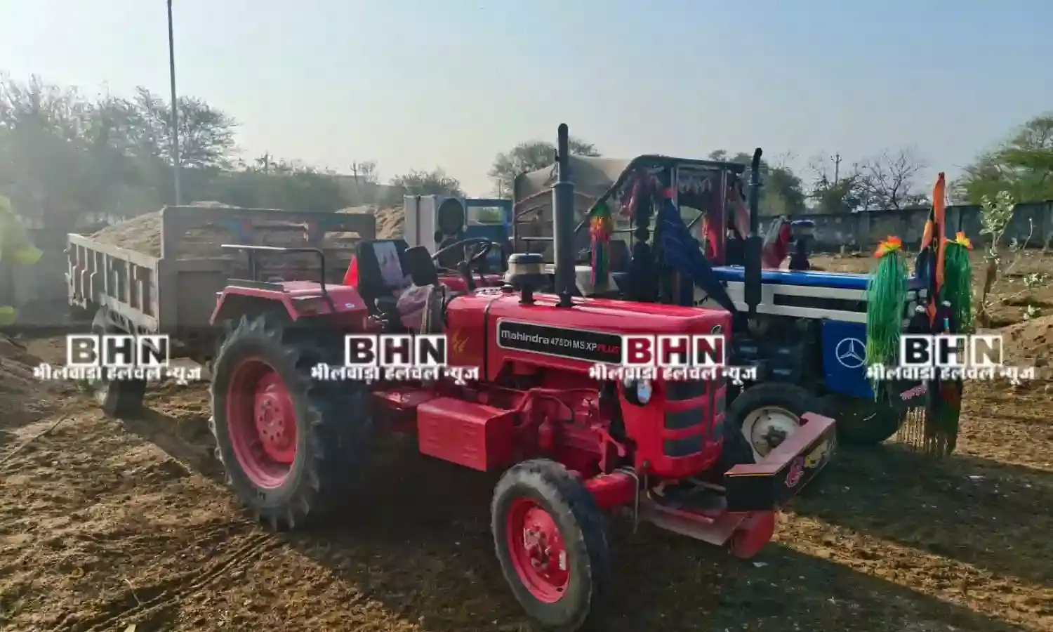 रायपुर पुलिस का बड़ा एक्शन — बजरी माफिया पर सर्जिकल स्ट्राइक, दो ट्रैक्टर जब्त, इलाके में मचा हड़कंप