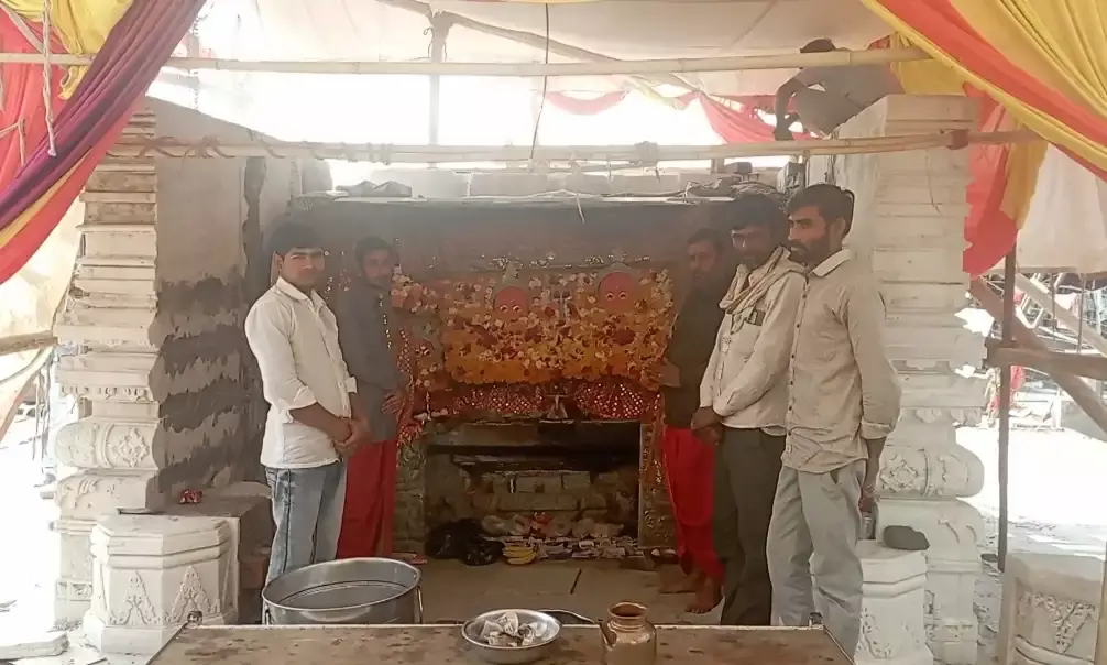 शक्तिपीठ धनोप माता मंदिर का भव्य जीर्णोद्धार: 52 फीट ऊंचा सफेद संगमरमर का शिखर बनेगा आकर्षण का केंद्र