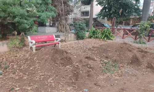 नगर निगम की लापरवाही से माधव उद्यान के बुरे हाल, केशव युवा संगठन ने दी आंदोलन की चेतावनी नगर निगम की लापरवाही से माधव उद्यान के बुरे हाल, केशव युवा संगठन ने दी आंदोलन की चेतावनी