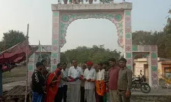 मन्नत पूरी होने पर 5 दिन की कठिन लोटन यात्रा कर धनोप माता के दरबार पहुंचे विनोद कीर