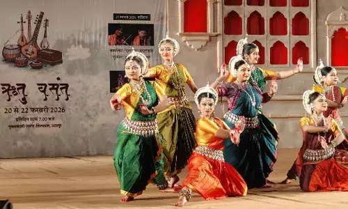 कविता के ओडिसी नृत्य में शिव व कामदेव के प्रसंग हुए जीवंत