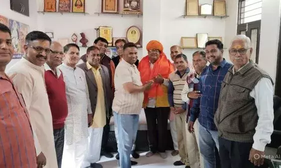 सेन समाज के भामाशाह का सम्मान और आगामी सामूहिक विवाह सम्मेलन की रूपरेखा पर हुई चर्चा