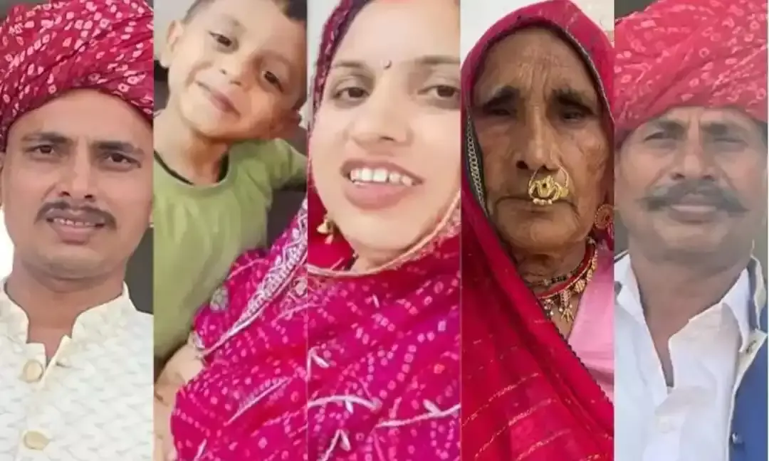 एक ही परिवार के पांच सदस्यों की दर्दनाक मौत, गांव में छाया मातम