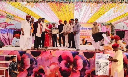 तुलसी विवाह के साथ 11 जोड़े बन हमसफर, समाज की प्रतिभाओं को किया सम्मान