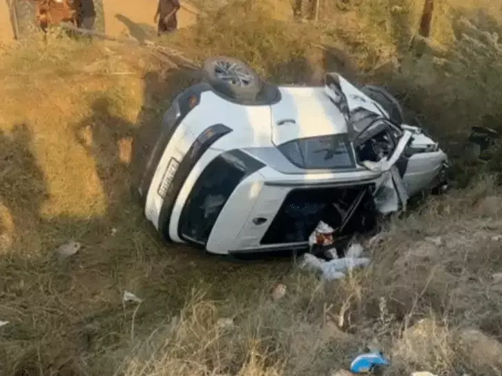 जालोर: धार्मिक यात्रा पर गए एक ही परिवार पर टूटा दुखों का पहाड़, गुजरात में सड़क हादसे में दो की मौत