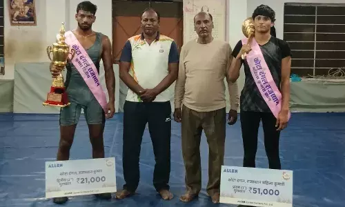 पुर की कविता ने जीता महिला राजस्थान कुमारी का खिताब