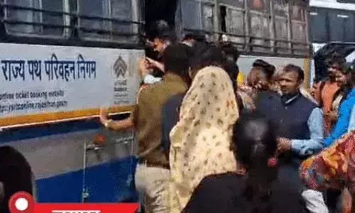 राजस्थान में 35 हजार बसें बंद, टैक्सियों की भी हड़ताल