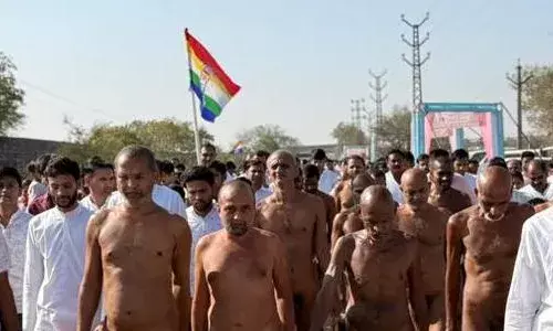 बिजौलियाँ में निर्यापक मुनि श्री योग सागर जी महाराज का ससंघ हुआ मंगल प्रवेश बिजौलियाँ में निर्यापक मुनि श्री योग सागर जी महाराज का ससंघ हुआ मंगल प्रवेश