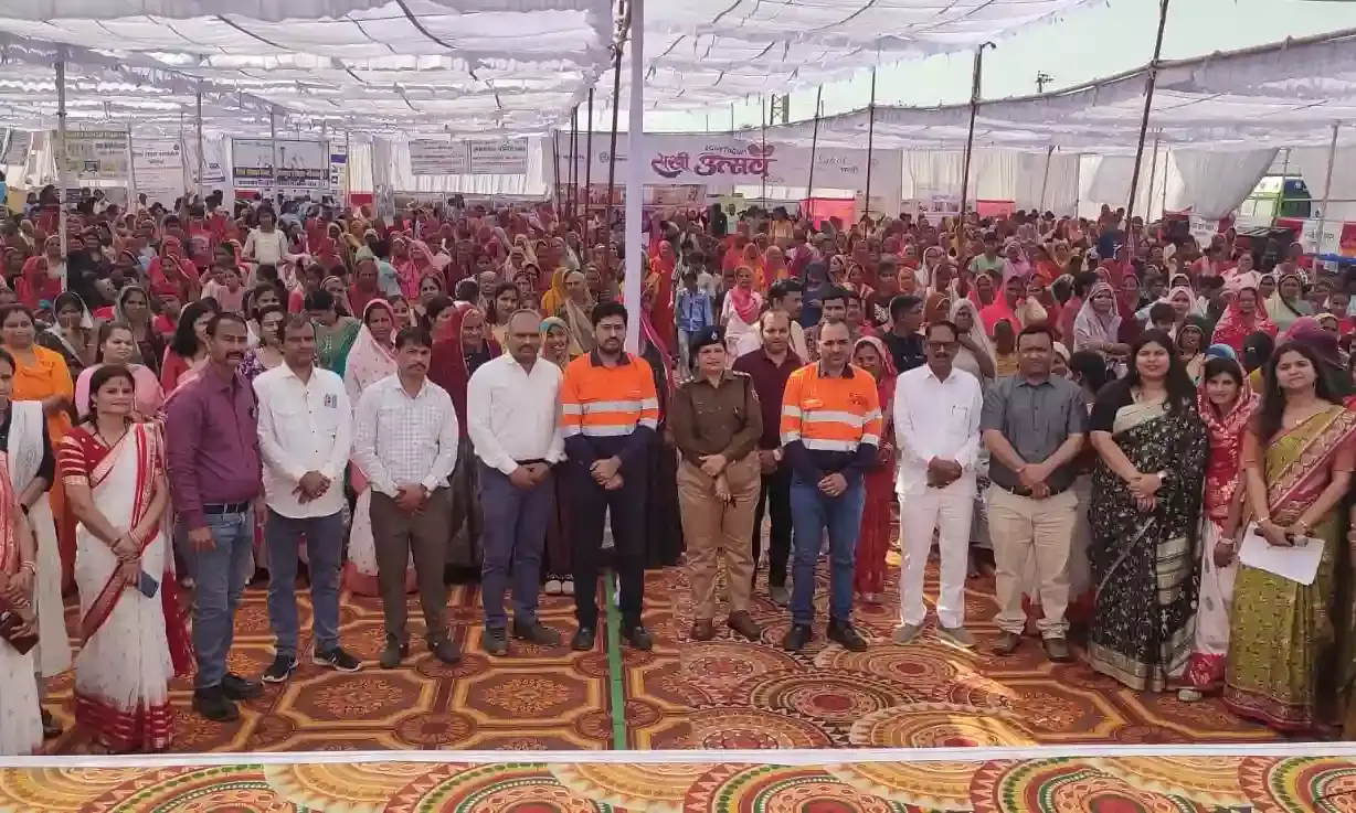 अंर्तराष्ट्रीय महिला दिवस के उपलक्ष्य में हिन्दुस्तान जिंक रामपुरा आगूचा में सखी उत्सव का आयोजन