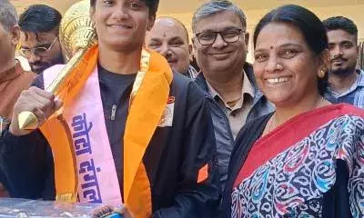 पुर की लाडली कविता माली ने जीता राजस्थान महिला कुमारी का खिताब, क्षेत्र में जश्न का माहौल पुर की लाडली कविता माली ने जीता राजस्थान महिला कुमारी का खिताब, क्षेत्र में जश्न का माहौल