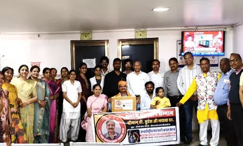 वरिष्ठ नेत्र चिकित्सक डॉ. सुरेश भदादा लाइफ टाइम अचीवमेंट अवॉर्ड से सम्मानित