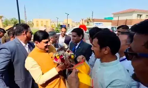 मध्य प्रदेश के मुख्यमंत्री डॉक्टर यादव का राजस्थान जन मंच ने किया स्वागत