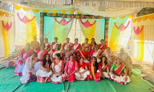 फागोत्सव में राधा-कृष्ण झांकी ने मोहा मन, सांवरिया सेठ धाम में भक्ति और उल्लास का संगम