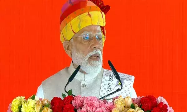 देश को बदनाम करने के लिए घात लगाकर कहीं भी घुस जाती है कांग्रेस : प्रधानमंत्री मोदी