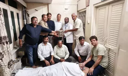 चौधरी के निधन पर परिजनों ने लिया अनुकरणीय निर्णय, दो नेत्रहीनों के जीवन में होगा उजाला