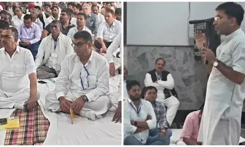 भीलवाड़ा: कांग्रेस का दो दिवसीय ‘सर्वोदय संकल्प शिविर’ शुरू, कार्यकर्ताओं को मिलेगी वैचारिक धार