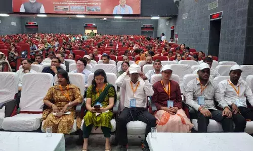 भीलवाड़ा: टाउन हॉल में गूँजा पीएम मोदी का संदेश, सजीव प्रसारण देख गद्गद हुए शहरवासी